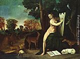 Circe and her Lovers in a Landscape by Dosso Dossi